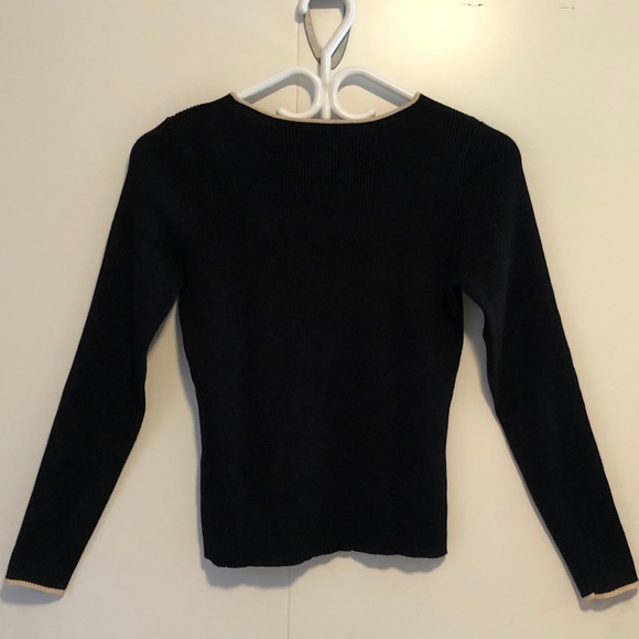 SOLD - Banana Republic - Ribbed Long-Sleeve Sweater - Picture 5 of 5